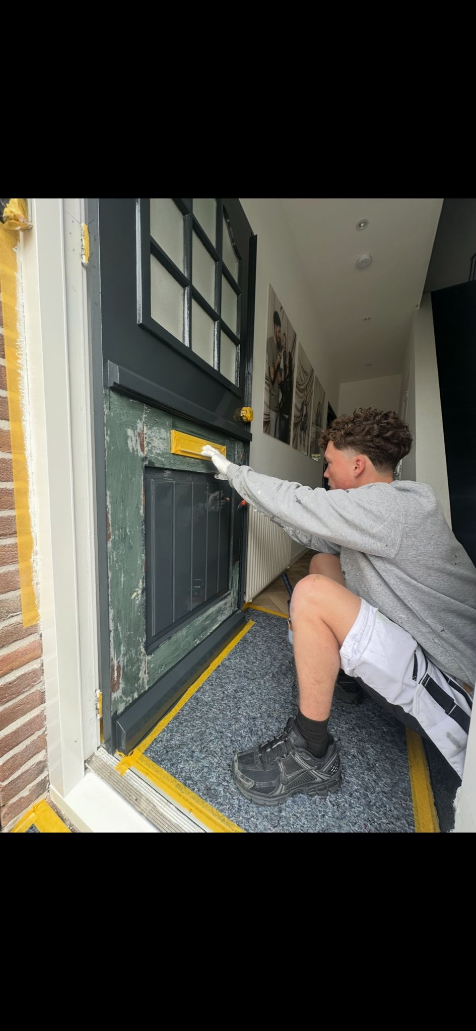 Schilderwerk deur Ijmuiden Schildersbedrijf de Visser